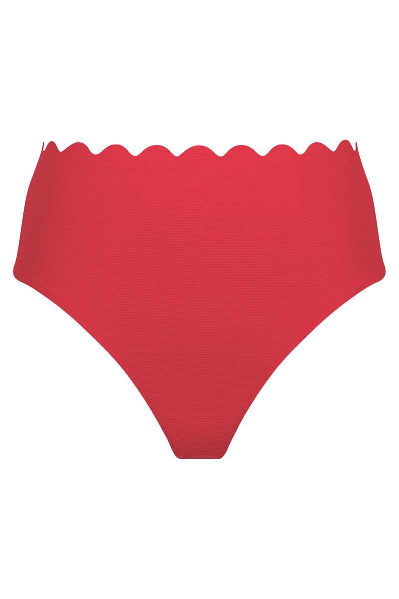 panahce spirit high waist bikinislip red cutout