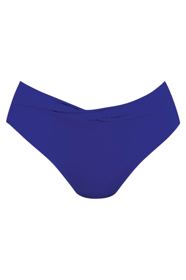 rosa faia shiny basics bikinislip valerie blue violet cutout front