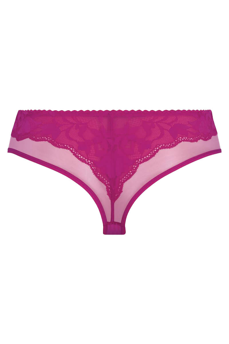 rosa faia sita string candy pink cutout back