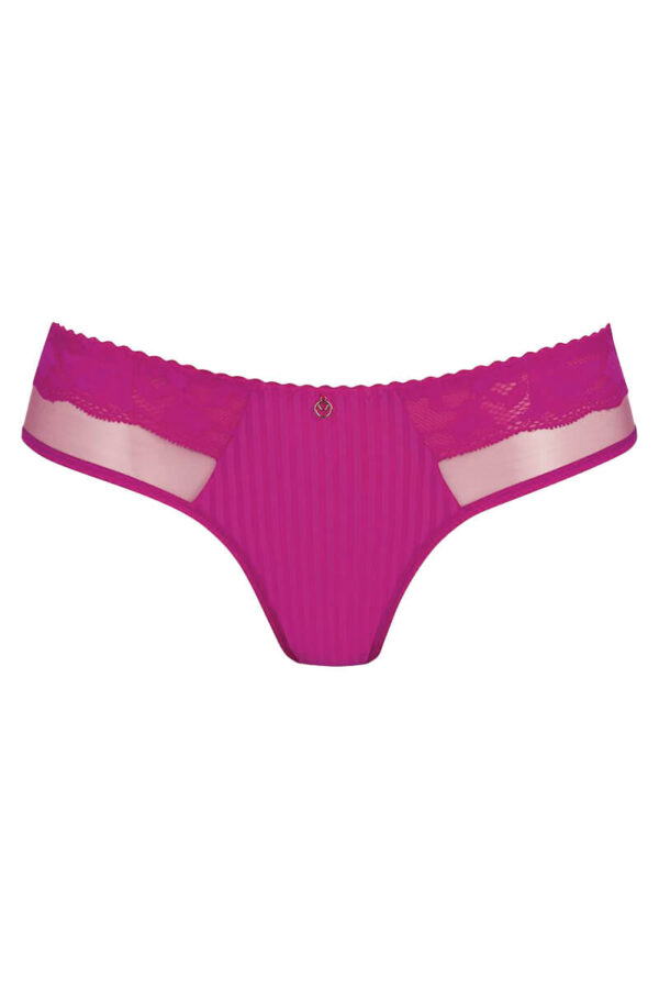 rosa faia sita string candy pink cutout front