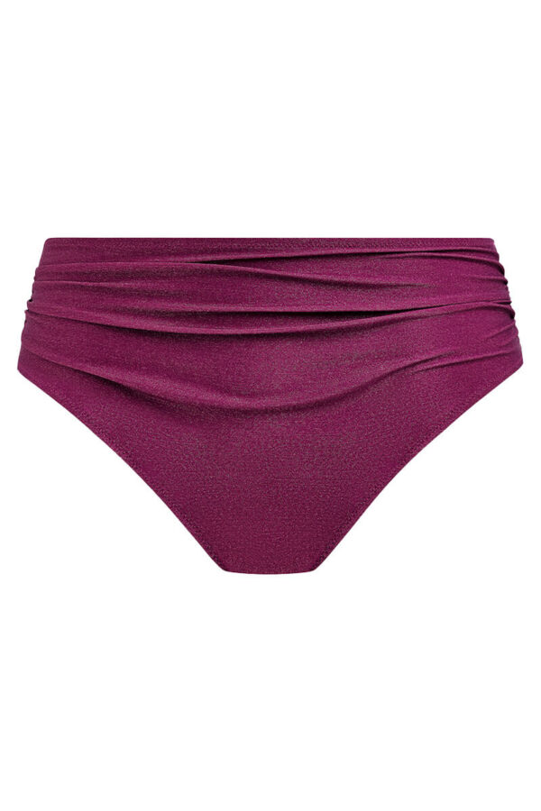 fantasie paros coast hoge bikinislip berry shimmer cutout