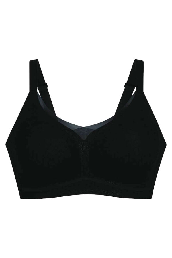 Anita Essential Smart Bralette Zwart cutout front
