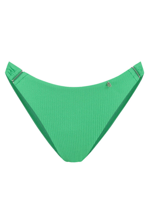 beachlife high leg bikinislip spring green cutout