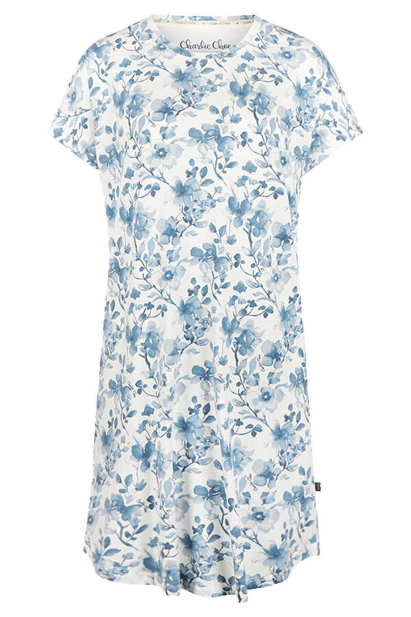 charlie choe amalfi coast bigshirt bloemen cutout front