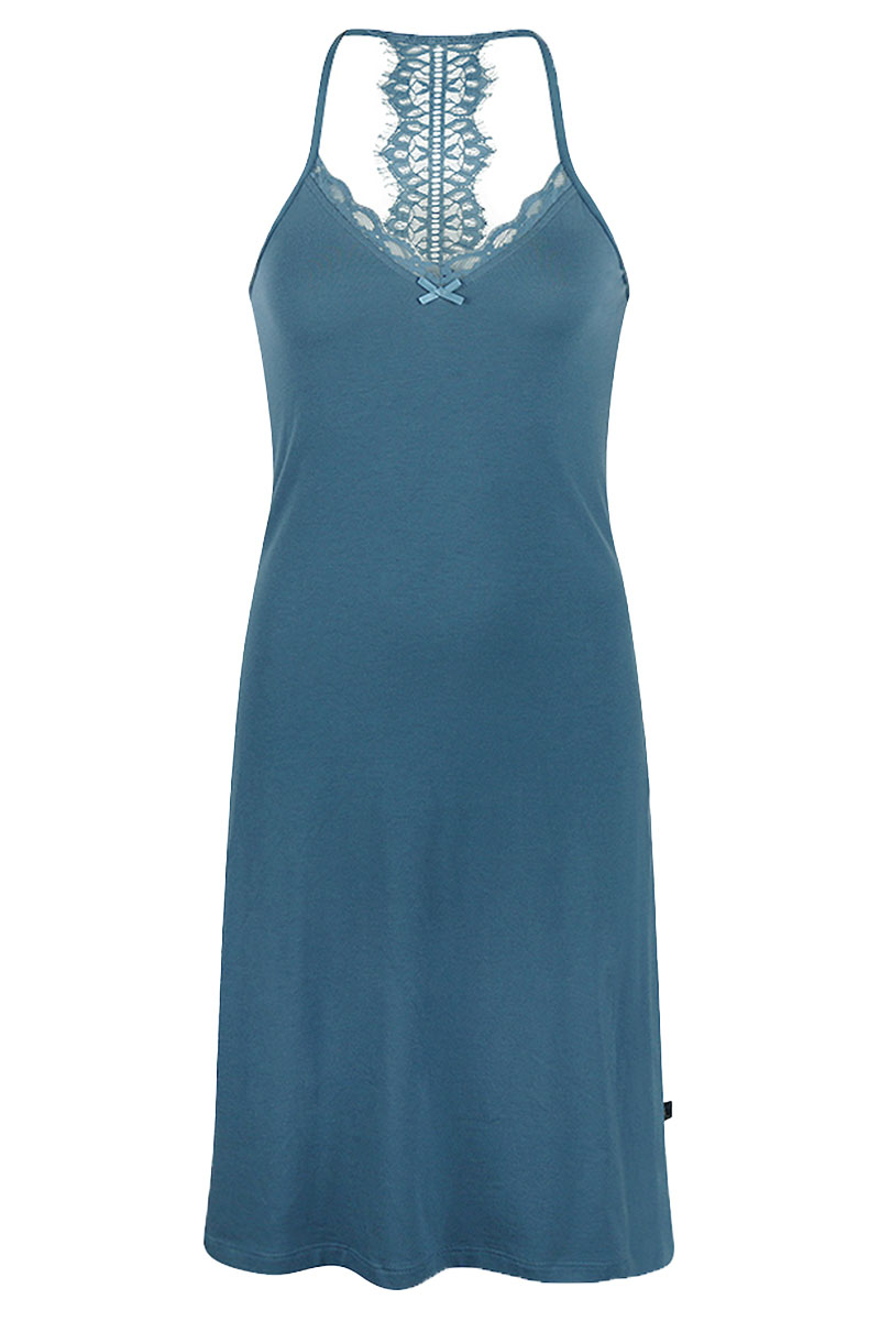 charlie choe amalfi coast slipdress navy front cutout