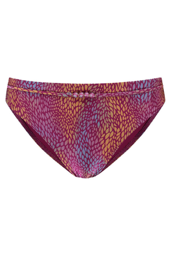 cyell burgundy drops bikinislip cutout