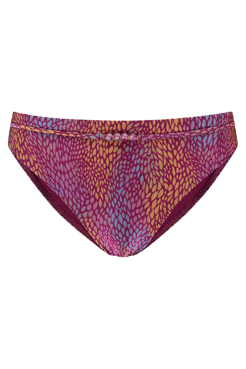 cyell burgundy drops bikinislip cutout