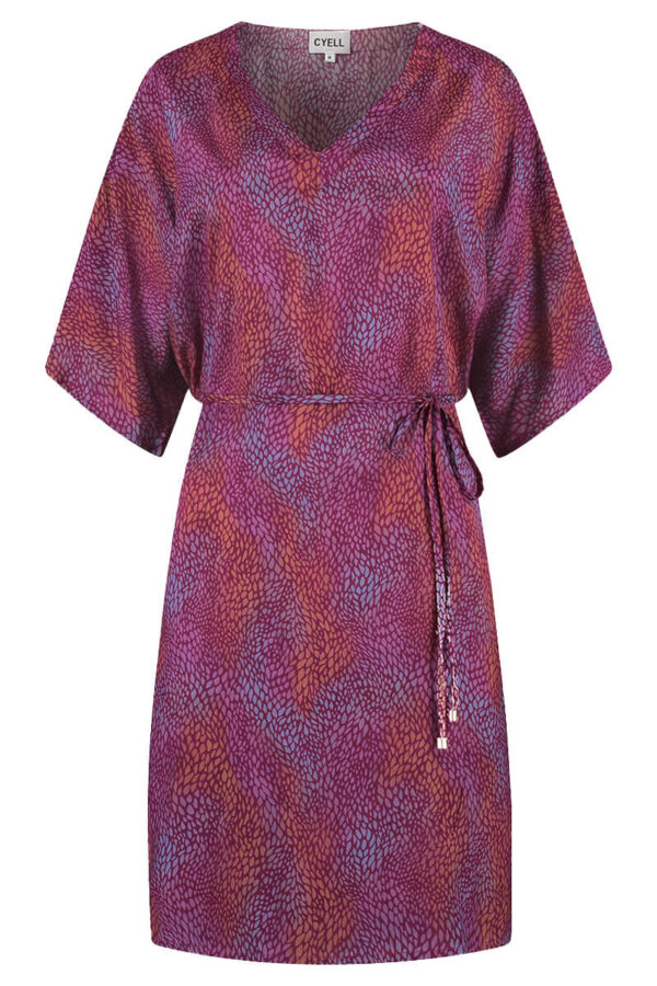 cyell burgundy drops tuniek cutout