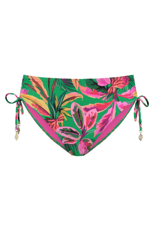 cyell rijgslip floral forest cutout