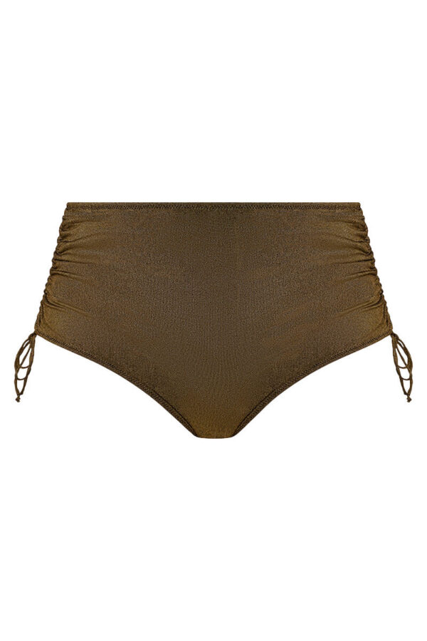 elomi sunset shimmer rijgslip gold rush cutout