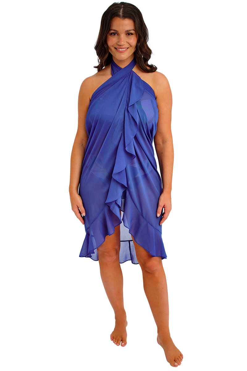 fantasie nauru sarong sapphire front halter