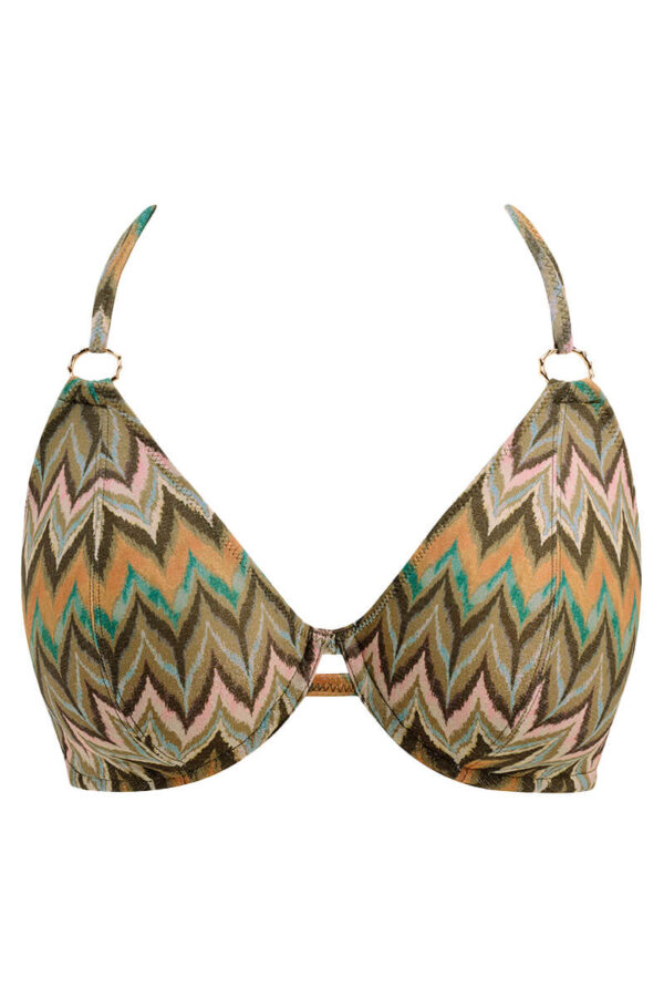 freya arizona wave halter bikinitop vista cutout
