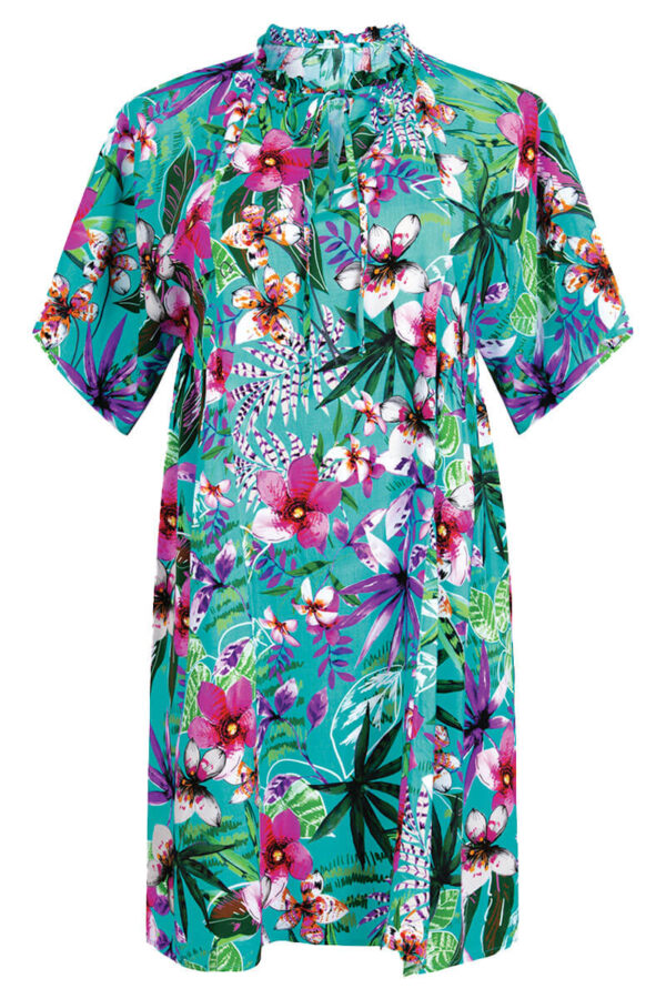 rosa faia tuniek tahiti aloha cutout