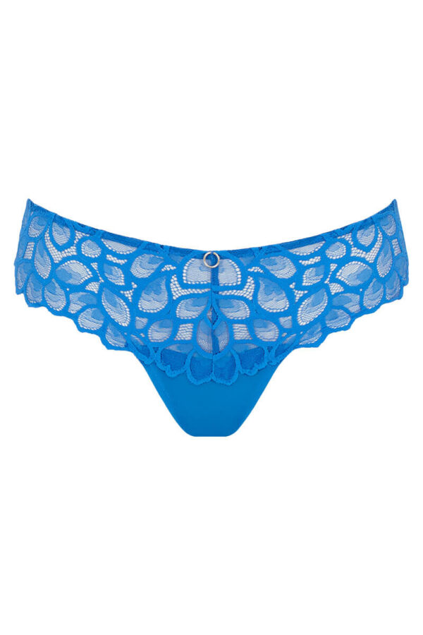 panache allure string azure blue cutout