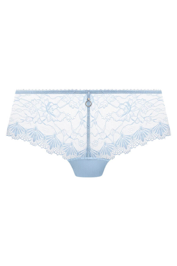 freya fascinate short powder blue cutout