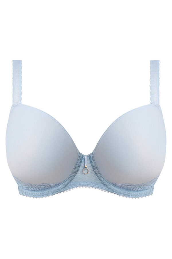 freya fascinate voorgevormde plunge bh powder blue cutout