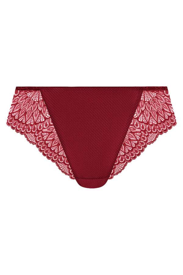 elomi tiernie string tibetan red cutout