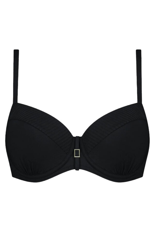 cyell voorgevormde hele cup bikini top noos caviar cutout front